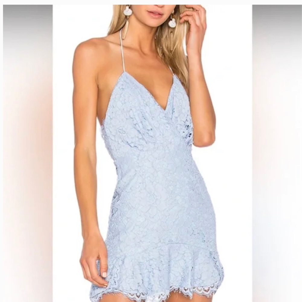 NBD periwinkle dress. Size medium